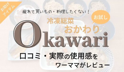 冷凍総菜Okawari【おかわり】をワーママがレビュー